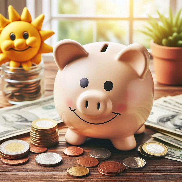 Free ai generated saving finance illustration