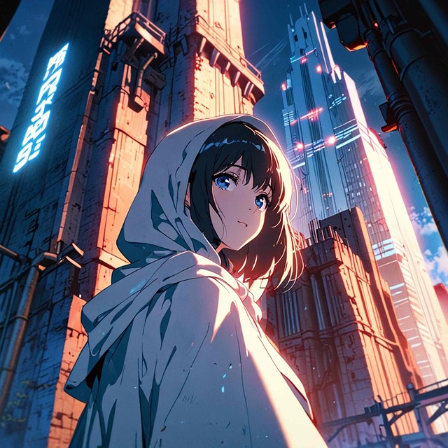Free future end of the century science fiction illustration