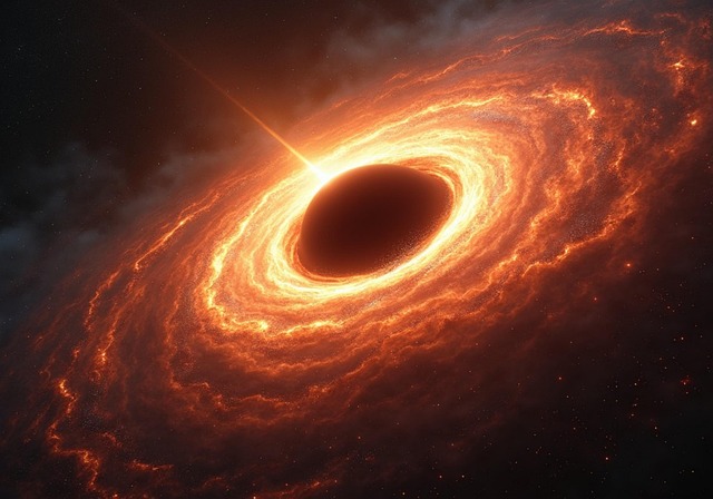Free Black Hole Star photo and picture