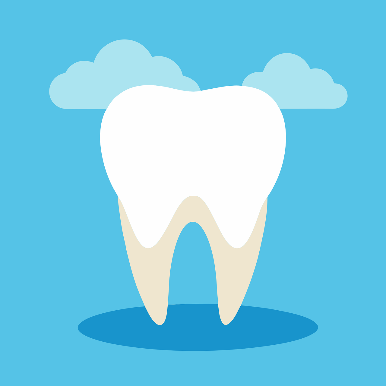 Download free HD stock image of One Tooth Sky Color Free one tooth sky color background vector vector