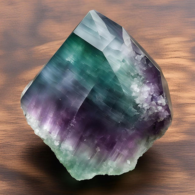 Free ai generated crystal fluorite illustration