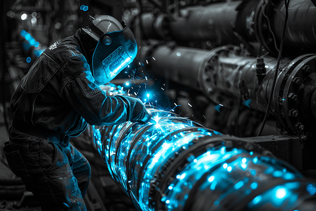 Free ai generated welding welder illustration