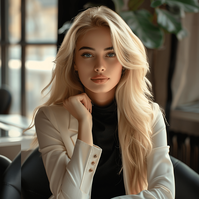 Free ai generated business woman illustration