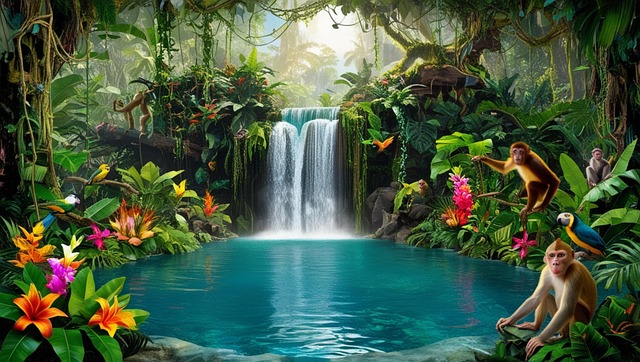Free Mammal Landscape illustration and picture