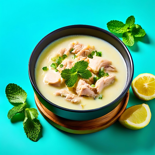 Free ai generated chicken soup illustration