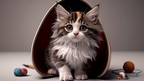 Ai Generiert, Katze, Tier, Säugetier
