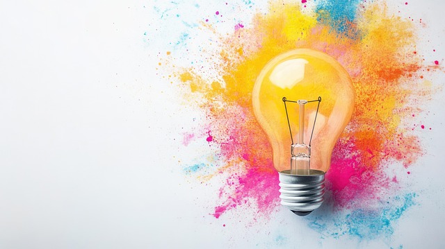 Free ai generated light bulb illustration