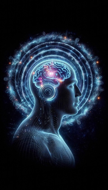 Free ai generated listening music illustration