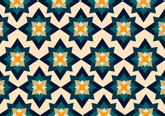 Download free HD stock image of Stars Tile Free stars tile mosaic illustration