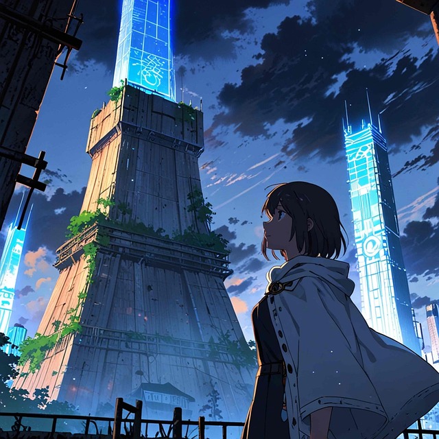 Download free HD stock image of Ai Generated Woman Free ai generated woman tower illustration