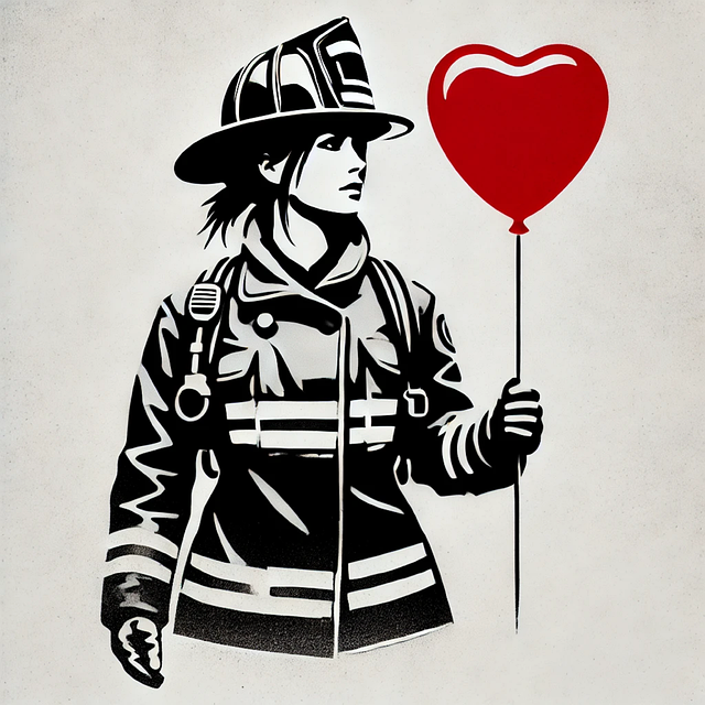Ai Generiert, Feuerwehrmann