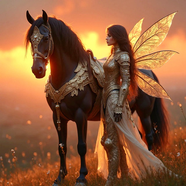 Free ai generated fairy nature illustration