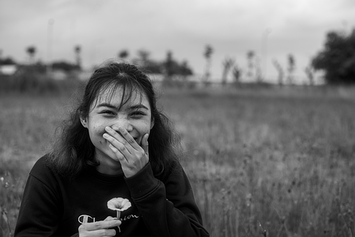 Niña, Mujer, Retrato, Moda, Naturaleza