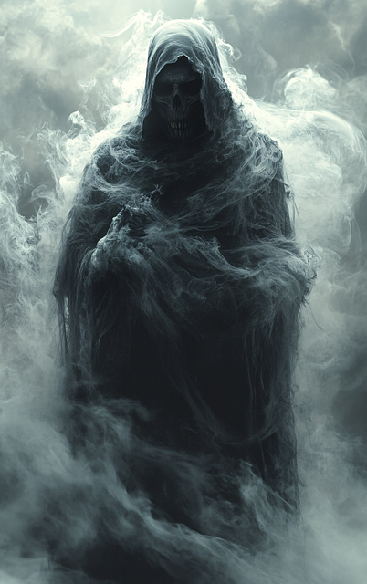 Free ai generated ghost specter illustration
