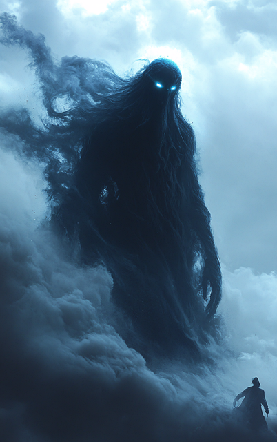Free ai generated ghost specter illustration