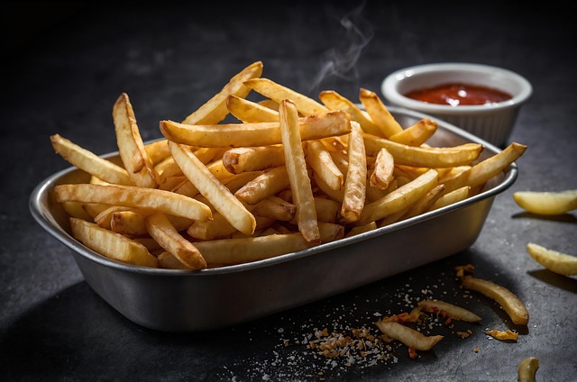 Download free HD stock image of Ai Generated Fries Free ai generated fries french fries illustration