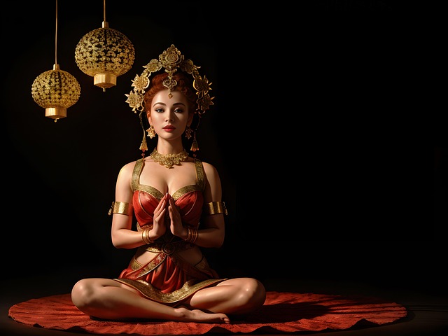 Free woman fantasy asian illustration