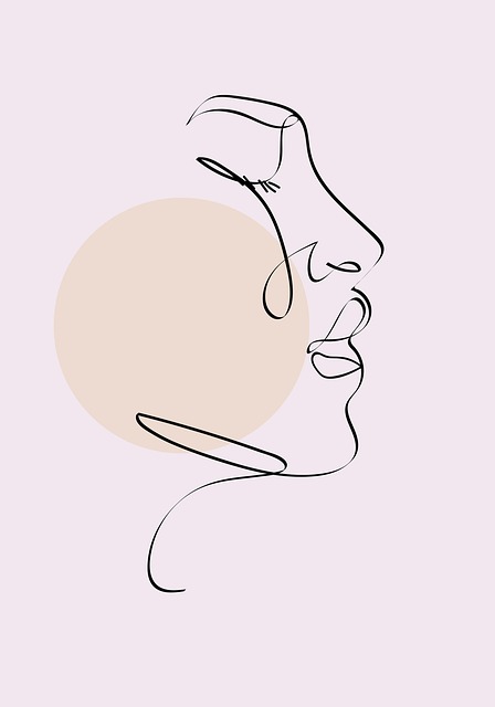 Gezicht, Tekening, Achtergrond, Lijn