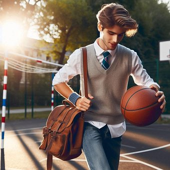 Free Ai Generated Student illustration and picture