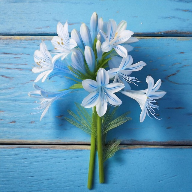 Ai Generiert, Weiße Blumen, Strauß