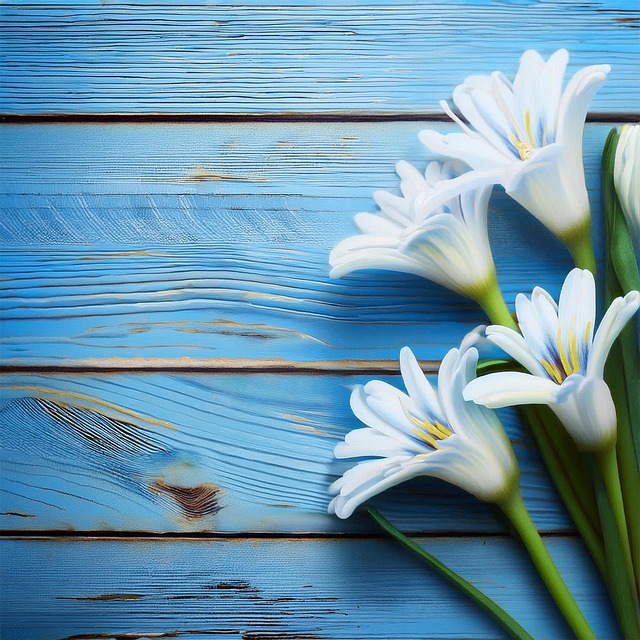 Ai Generiert, Weiße Blumen, Strauß