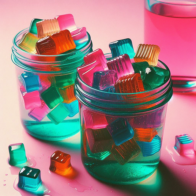 Free ai generated candy sweets illustration