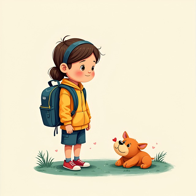 Free child girl kid illustration