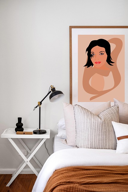 Download free HD stock image of Bedroom Interior Design Free bedroom interior design home illustration