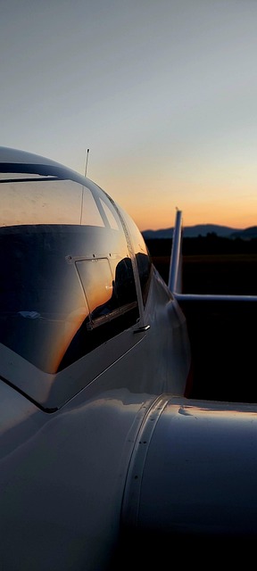 Motovelero, Avión, Máquina, Amanecer