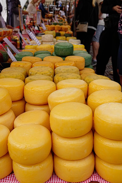 Holland, Niederlande, Käsemarkt, Käse