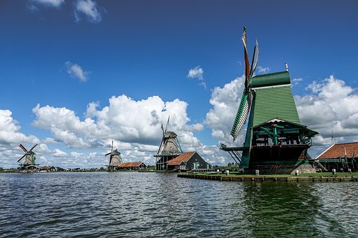 Holland, Niederlande, Windmühle