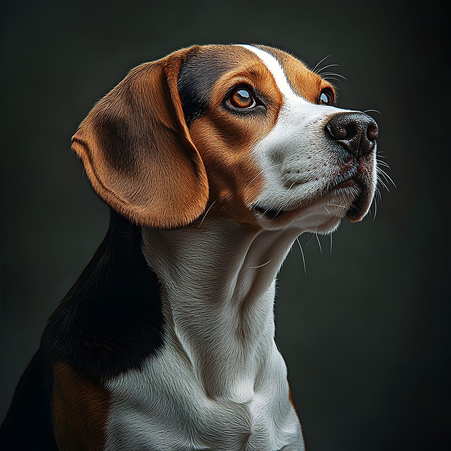 Free ai generated puppy beagle illustration