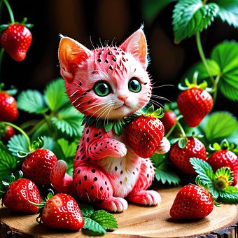 Free Kitty Animal illustration and picture