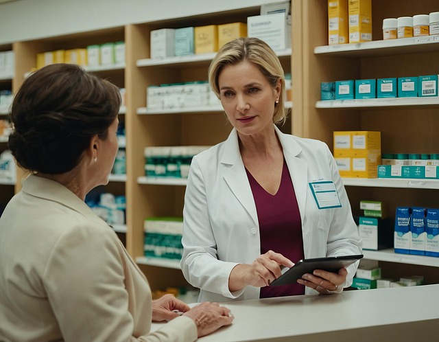 Free ai generated pharmacist pharmacy illustration