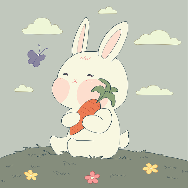 Free rabbit nature bunny vector
