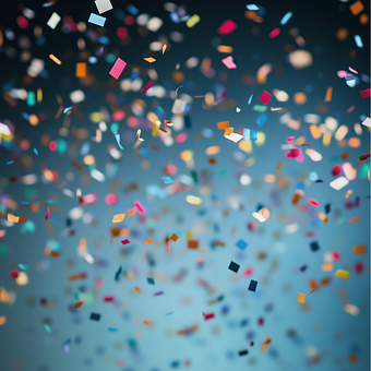 Free Confetti Celebration illustration and picture