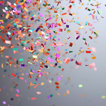 Free Confetti Celebration illustration and picture