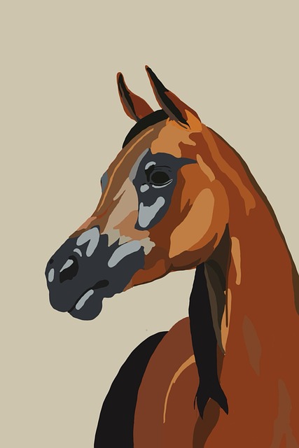 Free Arabian Stallion Arab Stallion illustration and picture