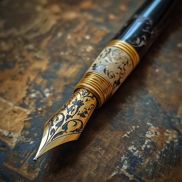 Free ai generated fountain pen illustration