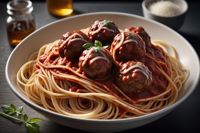 Download free HD stock image of Ai Generated Spaghetti Free ai generated spaghetti pasta illustration