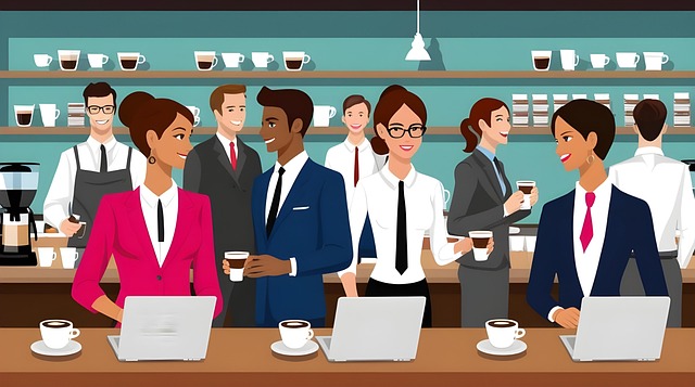 Free ai generated workplace office illustration