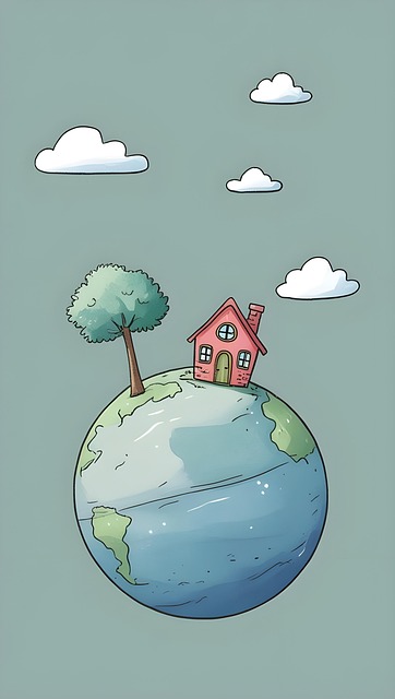 Free ai generated earth planet illustration