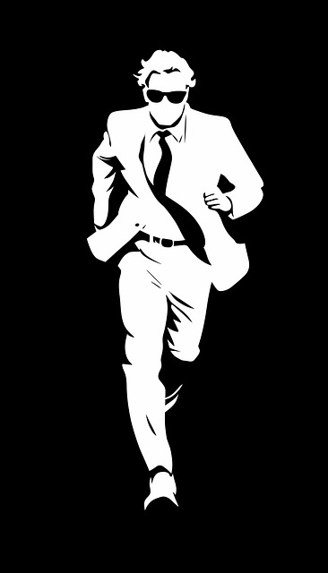 Free ai generated running man illustration