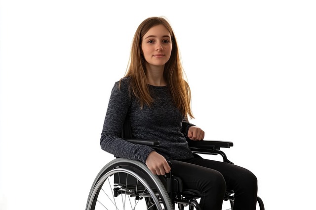 Free ai generated disabled user illustration
