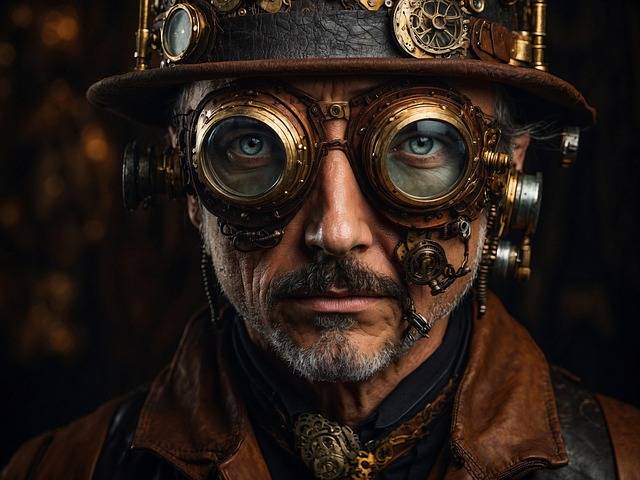 Download free HD stock image of Ai Generated Steampunk Free ai generated steampunk fantasy illustration