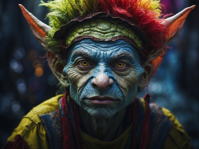 Free ai generated goblin character illustration
