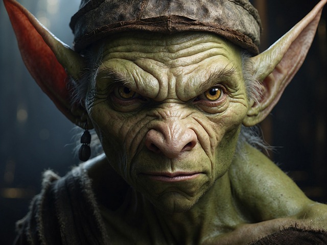 Free ai generated goblin character illustration