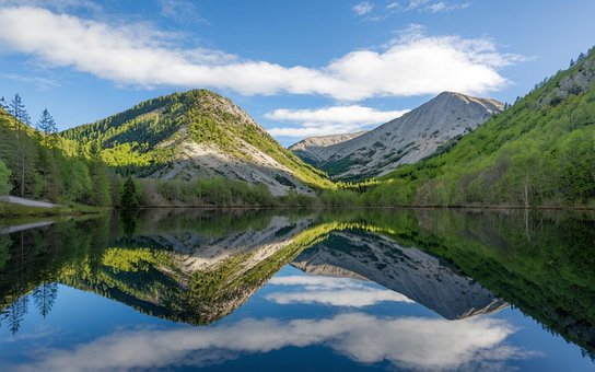 Free Pristine Mountain Landscape photo and picture