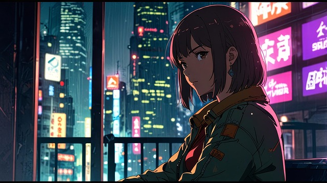 Ai Generado, Mujer, Cyberpunk