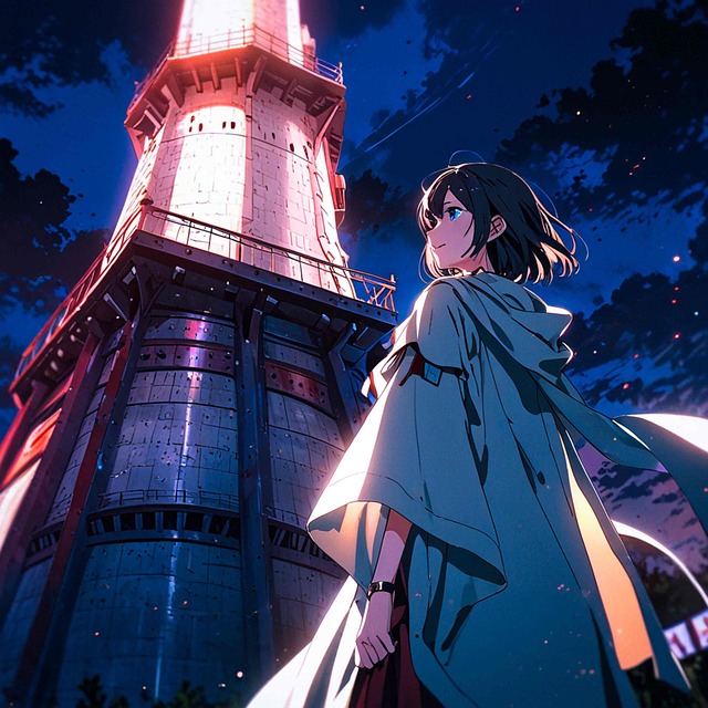 Free future end of the century science fiction illustration